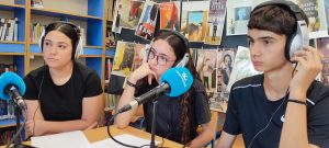 Los alumnos de 3º de ESO en «Reporteros del patio» de Canal Málaga